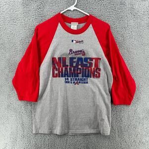 Lee Sports 2005 Atlanta Braves NL East Champs Men’s Sz‎ Medium